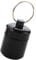 Milageto Earplugs Carrying Case Pocket Pill Case Earbuds Multipurpose Aluminum Pill Keychain Container for Outdoor Biking Hunting