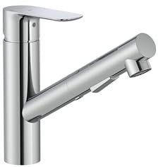 Roca A5A806EC00 Mezclador Cocina, Coleccion Cala, Caño Extraible, Cromado