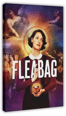 jaeilkd Fleabag – Filmshow-Poster, Leinwand, Poster, Schlafzimmer, Dekoration, Landschaft, Büro, Raumdekoration, Geschenk, 30 x 45 cm