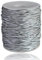 Ewparts Cordoncino elastico argentato, 90 metri, 1 mm, per braccialetti stretti, argentati, ornamenti natalizi, per la creazione di gioielli, confezioni regalo artigianali