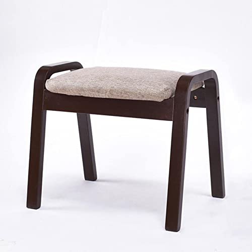 Hocker Ottomans Hocker Ottomans Fußhocker Leinen Schuh Wechsel Hocker Kleine Fußhocker Rest Hocker S Für Wohnzimmer/Grau B/44,5 * 33 * 36Cm