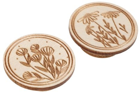 Operitacx 2stücke Teiliges Magnetisches Nadel-aufbewahrungsset Aus Holz Praktischer Nadelsafe Mit Starkem Magnet Für Kreuzstich Und Nähzubehör Tragbarer Und Langlebiger Nadelhalter Für Einfa