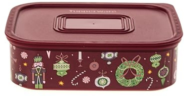 Generisch TW Quadro Dose 500 ml Rot Weihnachten Weihnachtsmotiv Optimum Ultimo (inkl. Geschenk-Artikel)