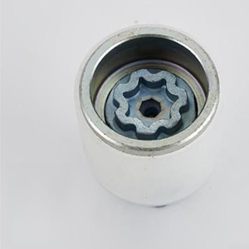 Eawfgtuw Security Master Clé à douille 17 mm pour A6 pour A3 pour A5 pour roues de voiture A4, outil de protection antivol 809 J 814 Q(Q)
