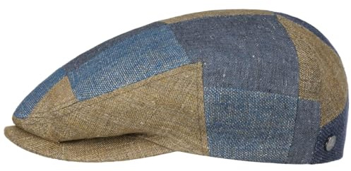 LIERYS Patchwork Driver Flatcap Schirmmütze Damen Herren Made in EU Sommer