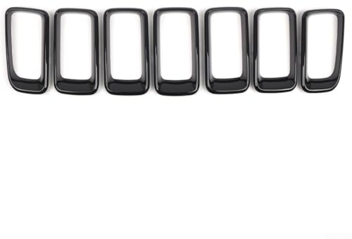 Inserto griglia paraurti anteriore per auto adatto per Jeep per Compass (11 17) Caratteristiche di installazione affidabile e rapida