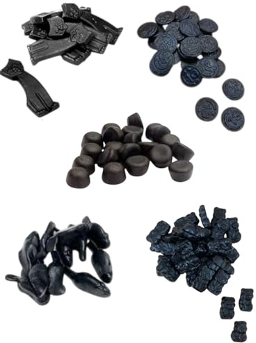 Sugar-Free Liquorice - Bears, Coins, Drops, Cats, Mice and more. Sweet and Salty Options - 500g or 1kg (500, Mixed)