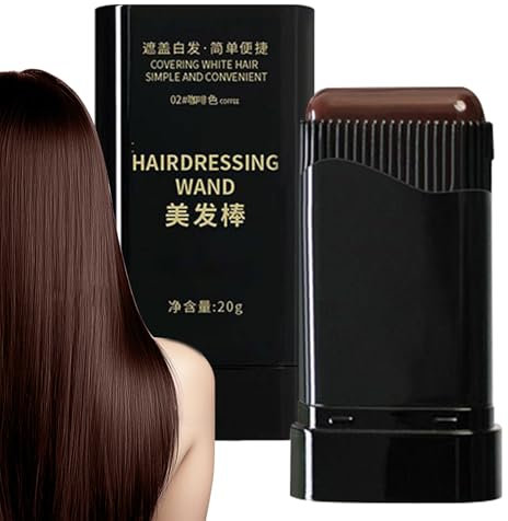 Crayon de coloration pour cheveux, gris, correcteur pour racines et cuir chevelu, accessoire de soin instantané avec peigne, pour femmes et hommes, des cheveux et cuir chevelu
