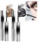 2 Stück Curling Iron Mascara,Schwarz Curling Eyelash Mascara,3D Extra Schlanke Metall Curly, Wimperntusche Curly Waschbare,Nicht Verschmierend,Langlebig,Voluminous