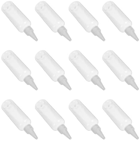 SOESFOUFU 12 Stück Pet Quetschflaschen Transparent Auslaufsicher Nachfüllflaschen Reisebehälter für Lotion Shampoo Conditioner Flüssigkeiten Kunststoff Langlebig Leicht