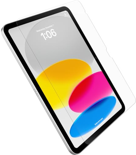 OtterBox Glass Displayschutz für iPad (A16) 11/10. Generation | Für iPad 11 2025, 10.9 2022, gehärtetes Glas, Schutz vor Brüchen, Kratzern und Stürzen, Keine Einzelhandelsverpackung