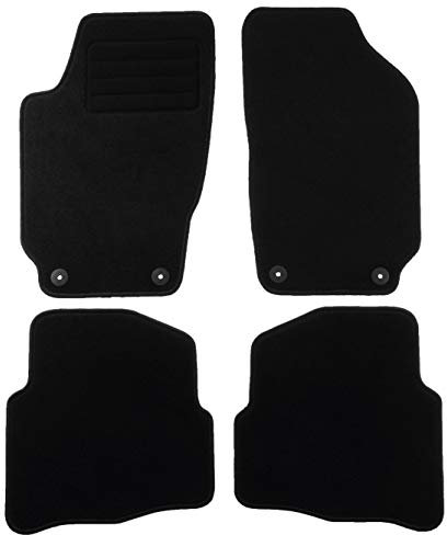 TEXER Textil Fußmatten Passend für Seat Ibiza III 6L1 Bj. 2002-2008 Basic