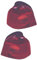 Rückleuchte Heckleuchte Set links & rechts rot P21/5W P21W mit Lampenträger für Model Twingo I C06_
