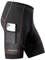Santic Radlerhose Herren Gepolsterte Fahrradhose kurz mit Sitzpolster Herren Fahrrad Hosen Radhose Rot EU M