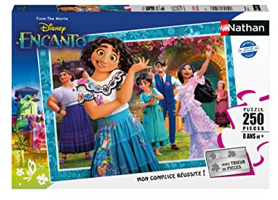 Nathan - Kinderpuzzle - 250 Teile - Die Fantastische Familie Madrigal - für Kinder ab 8 Jahren - Hochwertiges Puzzle - Dicker und Stabiler Karton - Disney - 86195