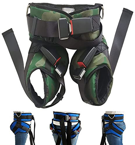 Bungee Schwingen Jumper -Set für Kinder Erwachsene Heim Spielplatz Bungee Trampolingabeless für Fitness und Aktivitäten Trampolinzubehör(Size:Klein,Color:Grün)
