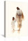 CXHOSTENT Jesus Leinwand Wandbilder Jesus und das Kind Kunstdrucke Gott Poster christliche Kunstwerke für Büro spirituelles Gebet Raumdekoration (D, 30.00 x 45.00 cms)