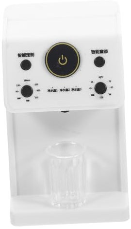 DRESSOOS Juguetes Dispensador de Agua en Miniatura Juegos de electrodomésticos para muñecas pequeño dispensador de Agua Juguete dispensador de Agua de Mesa Modelos Modelo pequeño casa