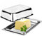 Butterdose - Große Butterglocke aus Edelstahl - Butterschale mit Deckel - Butterbehälter 16 x 10 x 43 cm - Rostfrei - Frühstücksbegleiter