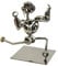 Creative Retro Muscle Man Model,Metal Muscular Fitness Sport Sculpture Figurine Collection Shelf Iron Art Handcraft Nuts and Bolts Ornaments Statue Gift for Home Office Kid Man Boy Athletes(853)