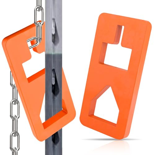 TNCZHYLX T Post Puller Fence Post Puller, Farm Equipment Tractor Accessories, Use Different Chains S Hooks Jacks Tractor Buckets from Ground