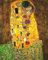 Peinture par Numero Adulte,Le baiser de Klimt sans Cadre DIY Acryliques Peinture,Kit de Peinture à l'huile sur Toile pour Débutants avec Brosses et Acryliques Peintures pour Maison Décor 40x50 cm