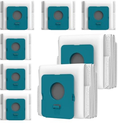 MYAYD 8-Pack VCA-ADB952 Dust Bags Compatible with Samsung Jet Pro Extra/Complete Extra Handheld Vacuum Cleaner, 2.7 L Large Capacity for Samsung Clean VS20A95973B/VS20A95823W/VS20A95943N