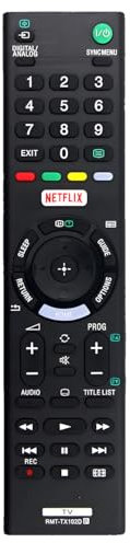RMT-TX102D Replacement Remote for Sony TV KDL-49WD750 KDL-32WD758 KDL-48R555C KDL-40R555C KDL-32R505C KDL-43WD751 KDL-32WD751 KDL-49WD753 KDL-32WD6000 KDL-32WD605 KDL-32WD603 KDL-48WD650