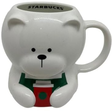 STARBUCKS Limited Edition Bearista Weihnachtstasse 2024 - Keramik, Tasse, 12 fl.oz, Weihnachten
