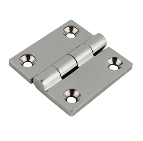 MPYJDTOI Factory custom investment casting stainless steel 316 hinge boat hinge hatch hinge boat seat hinge(50 50MM)
