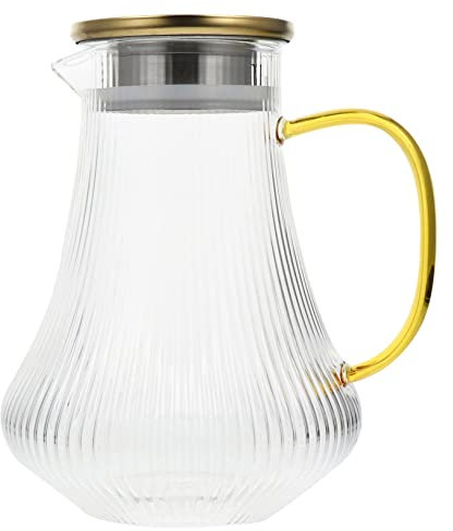 Cabilock 2 Stk mit kaltem Wasser System klopfen Kontrolle Flasche Monster con wasserkocher entkalker wasserkocher kessel tekanne kühlschrank Kaltwasserbehälter Wasserkessel Glas Golden