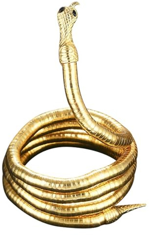 KGDUYC Schlangen-Armband, Schlangenhalskette, Schmuck, Schlangenschmuck, Schmuck für Damen und Herren