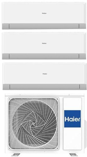 HAIER Revive - Aire acondicionado Trial Split 9000 + 9000 + 12000 BTU WiFi integrado