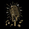 SUPERDANT Microphone Notes Iron On Transfers Microphone Heat Transfer Stickers Iron on Patches Stickers Washable Heat Transfer Decals for T Shirts Clothing Jeans Backpacks DIY Applique Decals