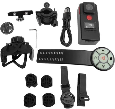 RiToEasysports Cycle Camera, 4K Video Recorder with IPX6 Water Proof HD 1080P Rear View Cycling Dash Cam for Cycling