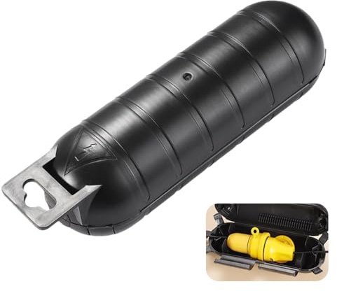 Caja Cables de Seguridad Impermeable de Exterior para Conexiones Eléctricas, Protector Enchufe Exterior para Cables de Herramientas, Iluminación LED y Decoraciones de Jardín