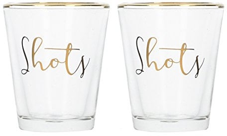 Creative Tops Shots Glasses, Clear, 10 x 10 x 5 cm