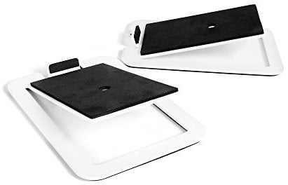 Kanto S4W Desktop Speaker Stands Midsize White