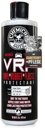 Chemical Guys® VRP Vinyl, Rubber, Plastic Shine & Protectant TVD_107_16 - Kunststoffpflege Auto, Intensivpflege für alle Kunststoffteile innen & außen Kunststoffreiniger Cockpitpflege 473ml