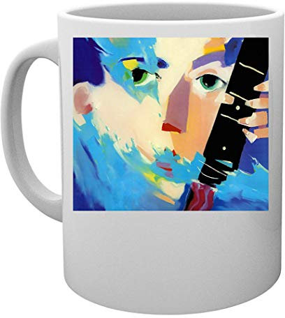 Gemalt Musiker Kaffeebecher Tassen Mug Cup