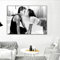 Dirty Dancing Leinwand Poster Schwarz Weiß Wandkunst Malerei Film Druck Pulp Fiction Poster Wandbilder Wohnzimmer Dekor 50x70cm (20x28in) Rahmenlos