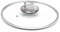 DiamondClad™ von Livwell 25,4 cm Glasdeckel für Hybrid-Edelstahl-Bratpfanne, Wok und Bratpfanne, spülmaschinenfest, PFOA-frei