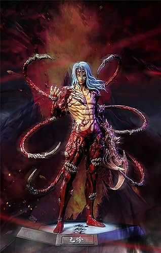 XESAGSNV Dekorative Statue of Demon Slayer, Geschenk für Anime Lovers (Kibutsuji Muzan)