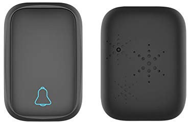 Wireless Doorbell Wireless Doorbell Kit Wireless Doorbell for Home with 1 Push Button Transmitter and 1 Receiver Long Range Wireless Door Bell Door Bell