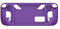 Etui en Silicone pour Steam Deck, Housse de Protection avec Support, Souple et Flexible, Étui pour Console de Jeu Portable (Violet)