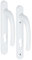 Access Hardware External White UPVC Door Handles