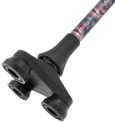 Lifeswonderful - Gehstockspitze mit großer Basis - Fuß mit 360 Grad schwenkbarem Kopf für Stabilität - 19mm