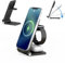 Wireless Charger,3 in 1 Wireless Charging Station,Foldable Stand for iPhone 15/16/14/13/12/11/XS/XR/X,for iWatch 9/10/Ultra/8/SE/7/6/5/4/3/2,for Airpods Pro 2,Airpods 3