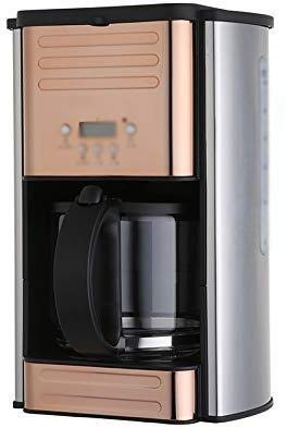 RVVUPNVJ Coffee Machines Coffee Machine, Drip Coffee Machine, Home Office, Small Coffee Machine, Filter Coffee Machine, 264Mm × 216Mm × 328Mm, Rose Gold Interesting