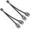 Times Mark 2-Pack USB 2.0 9-Pin Header Splitter Cable – Female to Dual 9-Pin Male Extension for Motherboard, Internal USB Splitter for PC, Computer Accessories